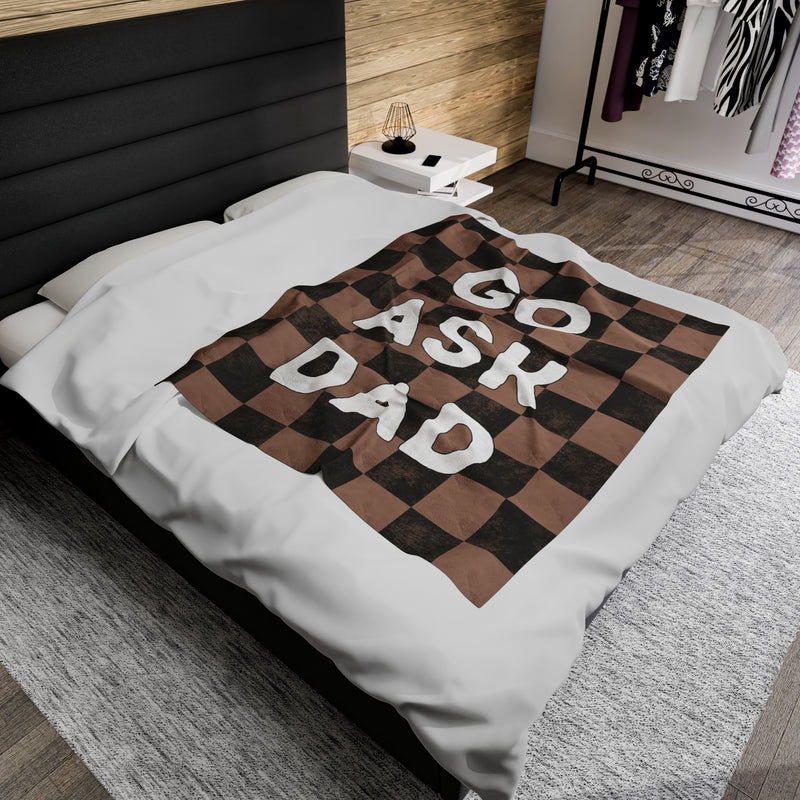 Go Ask Dad Blanket