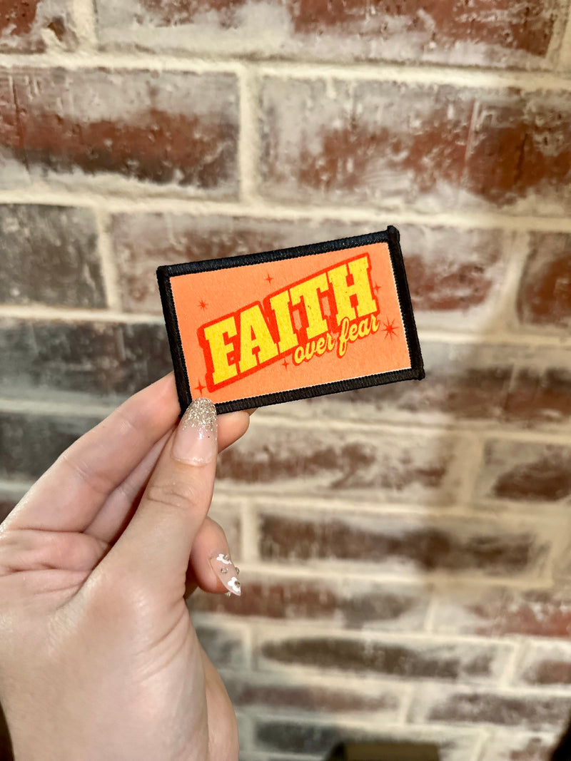 Faith Over Fear Patch