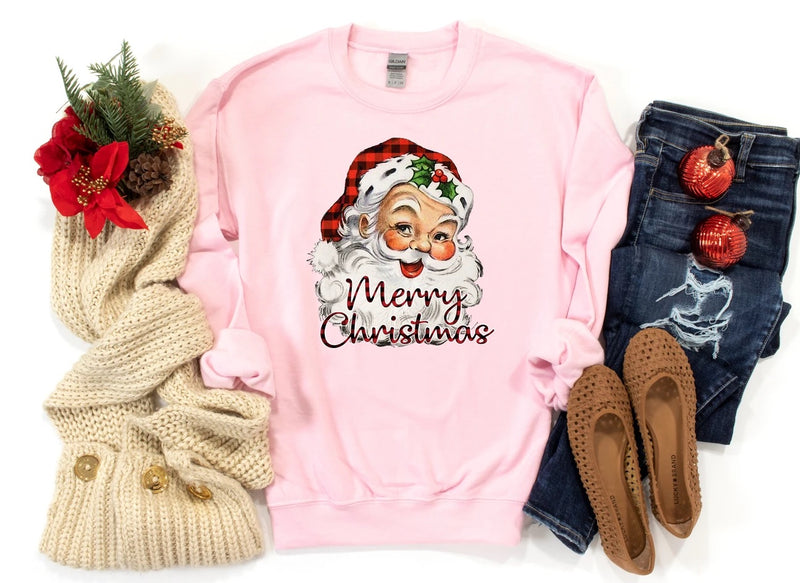 Santa Merry Christmas Sweatshirt